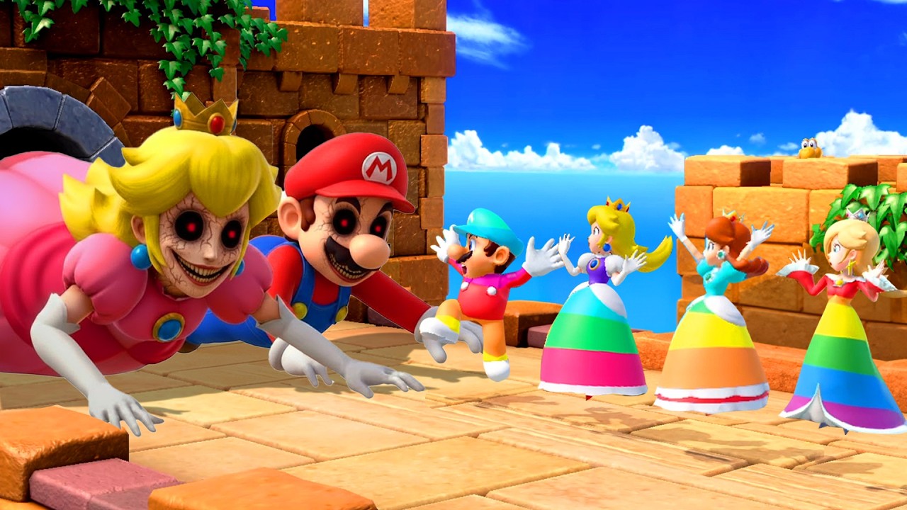 Super Mario Party - All Brainy Minigames - Mario Vs Peach Vs Yoshi Vs Luigi | Who Is the Smartest?