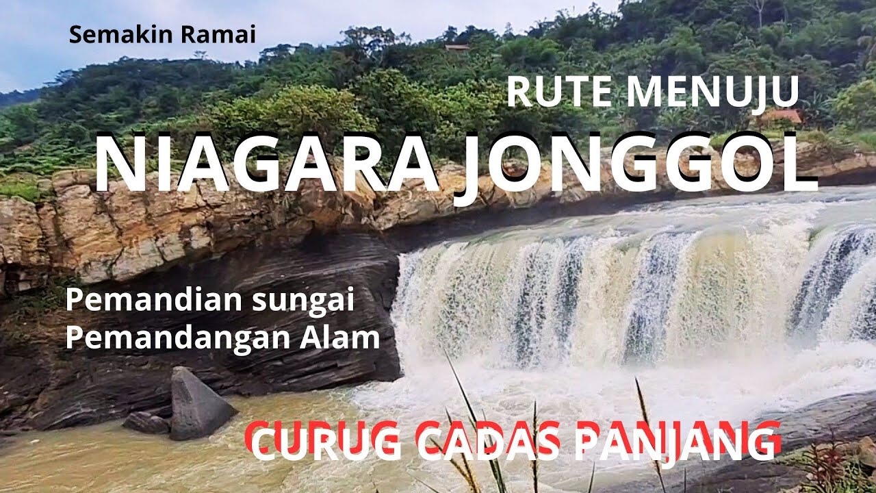Rute Jalan ke NIAGARA JONGGOL dari Cikarang | Wisata Alam terbaru di Bogor, Jawa Barat