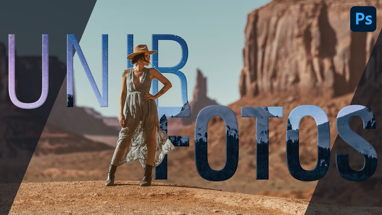 Como Unir 2 Fotos para hacer un Collage en Photoshop