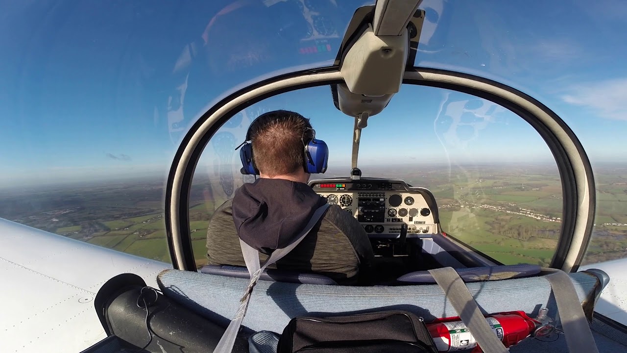 Flying solo Earls colne airfield, My first consolidation solo