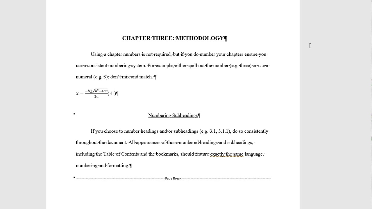 Equations Word for Office365