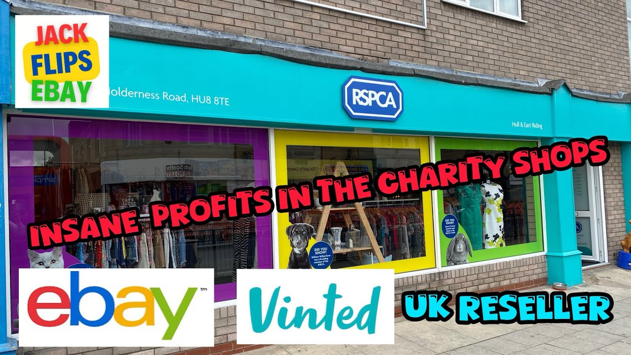 Insane profits in the charity shops - UK EBay & Vinted reseller