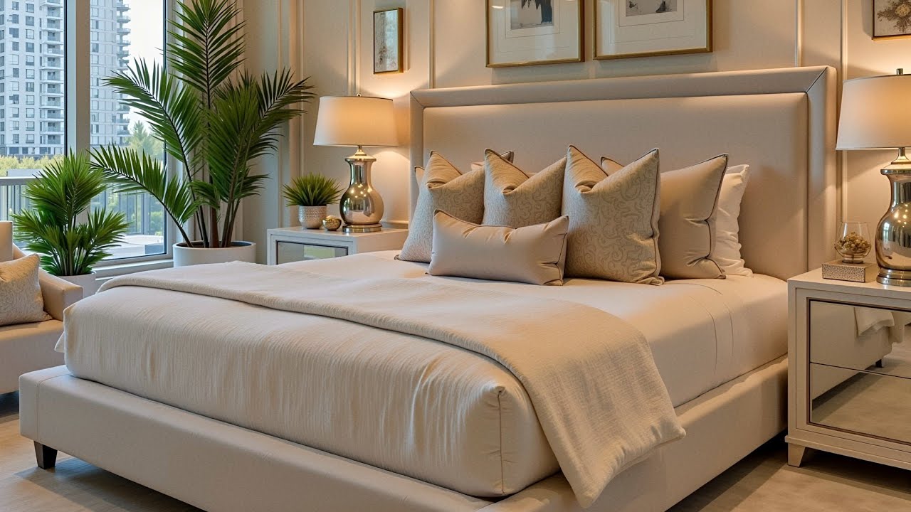 Interior Design Trends 2026 Modern Luxury Bedroom Ideas & Elegant Bed Styling Tips