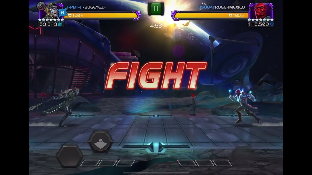 Bugeyez- S60 War 6: Corvus Glaive vs 3 Red Skull