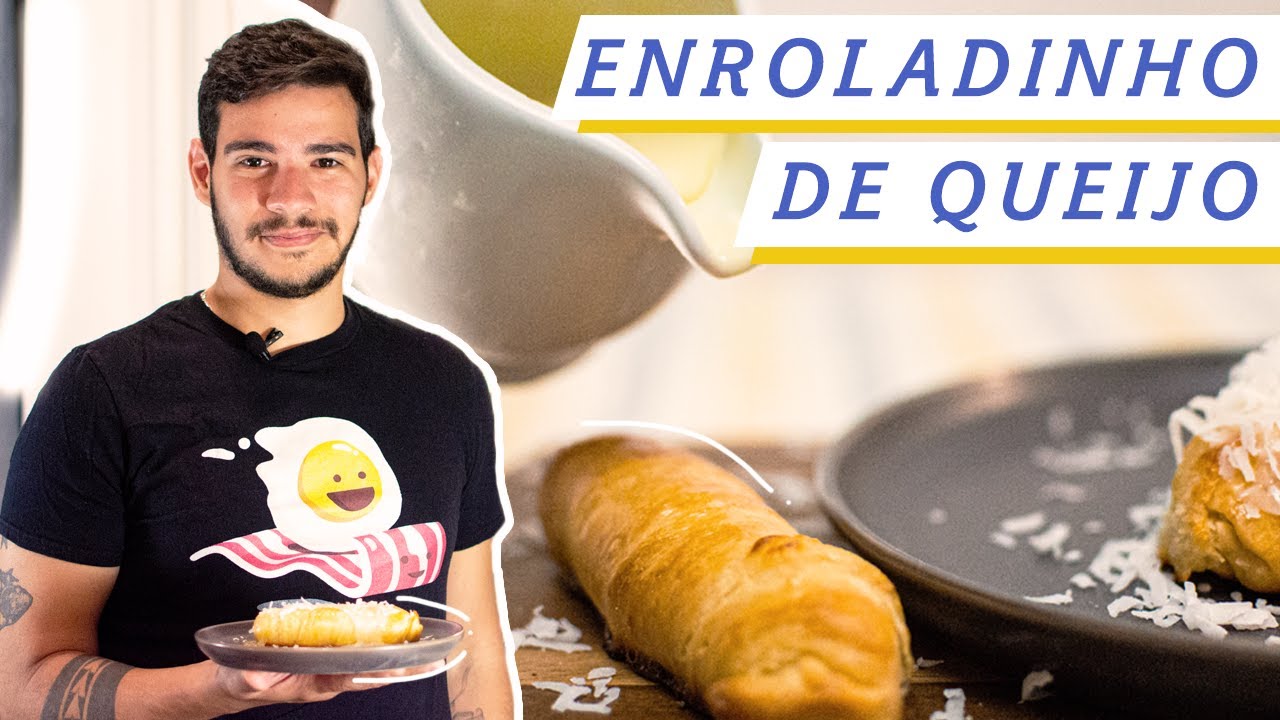ENROLADINHO DE QUEIJO | CHEESE ROLLS | Brazilian Kitchen