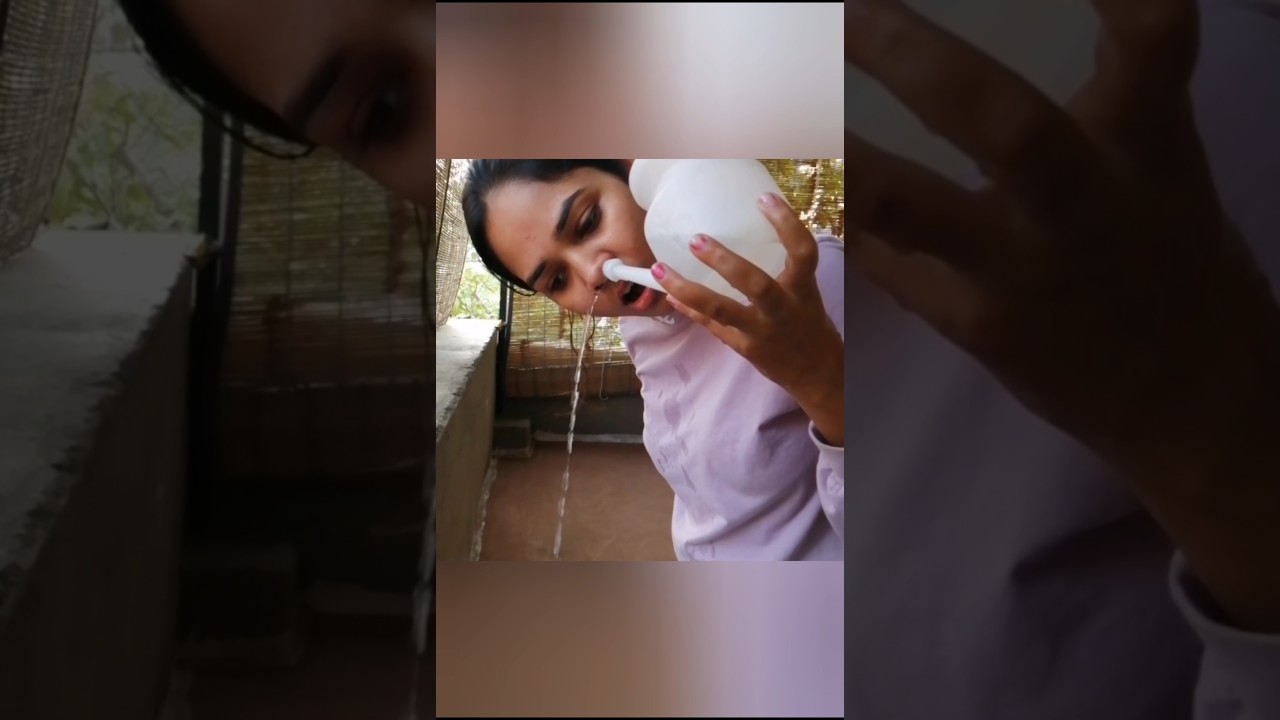 #jalneti#yoga#shatkarma#shudhikriya#nosecleaning#Sinusitis#sardi allergi#cough cleaning