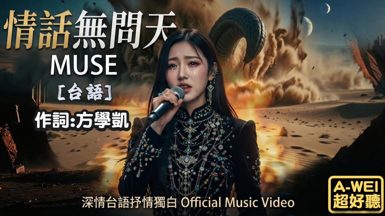 連老天都不問了！MUSE 新歌《情話無問天》：「若是天無應嘸願，我來替你看」😭[#台語]情話無問天 |#原創#MV(260205) | 感謝方學凱 |留言客製化你的歌曲 #ai #台語#閩南語