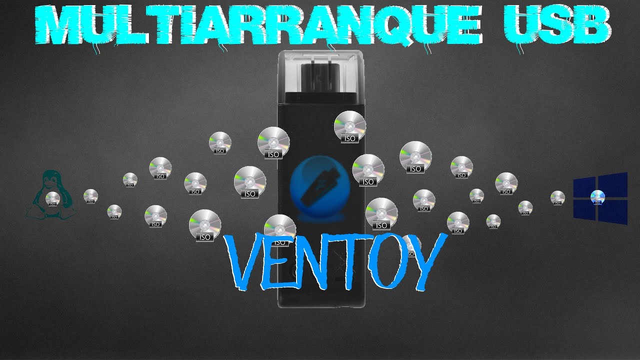 Tutorial Ventoy Montar ISO Sistemas Operativos En USB Multiarranque | Alternativa Rufus Yumi (2021)