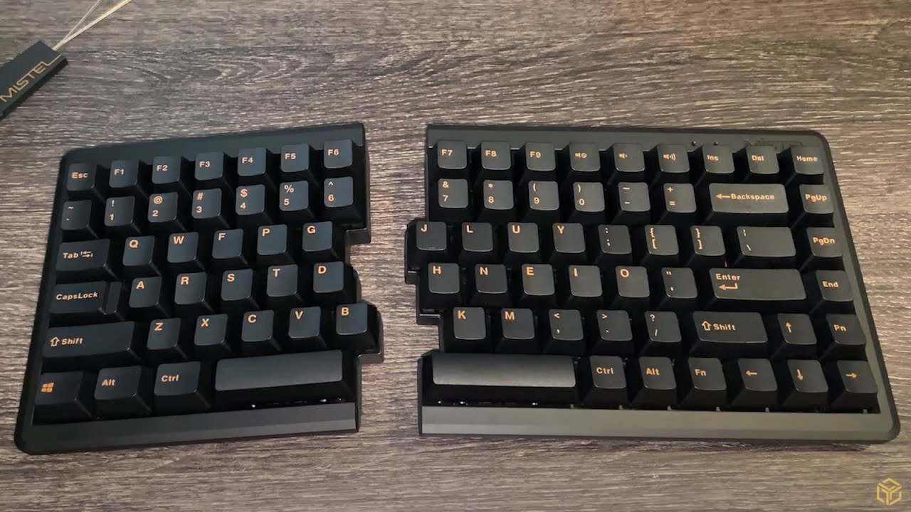 Mistel Barocco MD770 Split Mechanical Keyboard Unboxing & Review