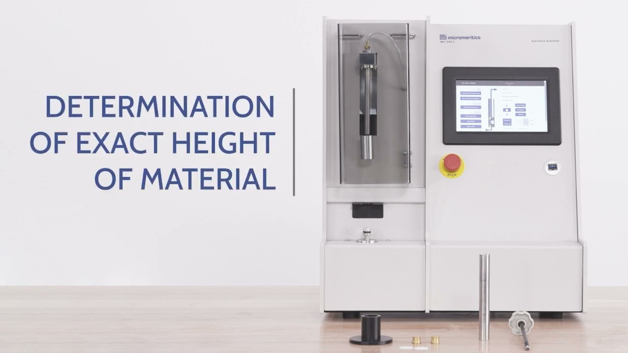 Micromeritics SAS II Product Demo