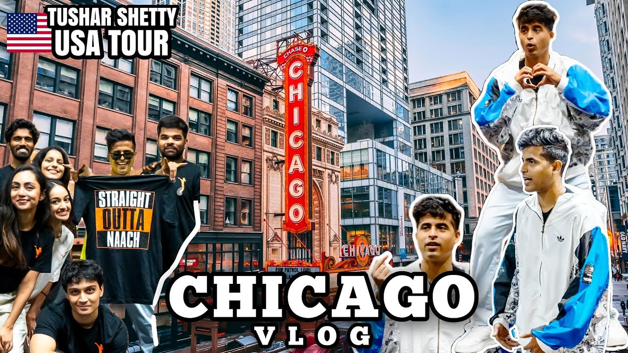 Tushar Shetty in USA 🇺🇸 • CHICAGO VLOG
