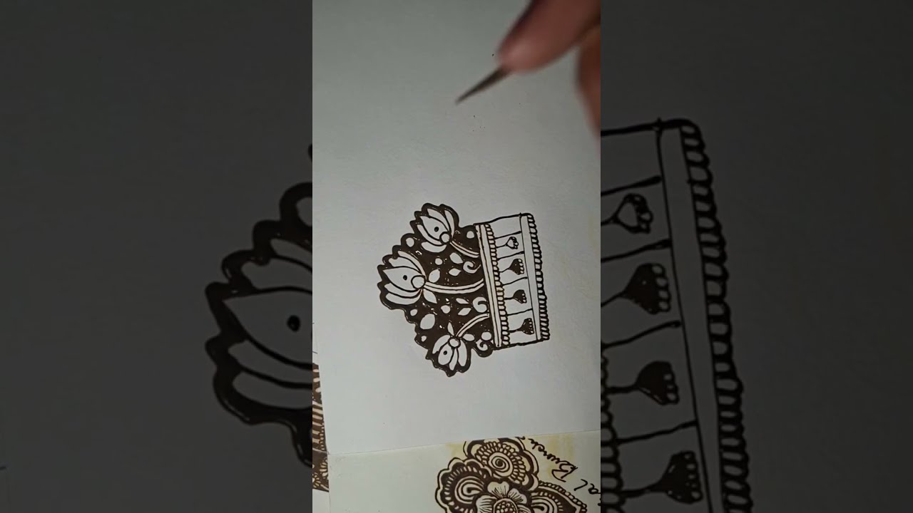 Simple lotus flower 