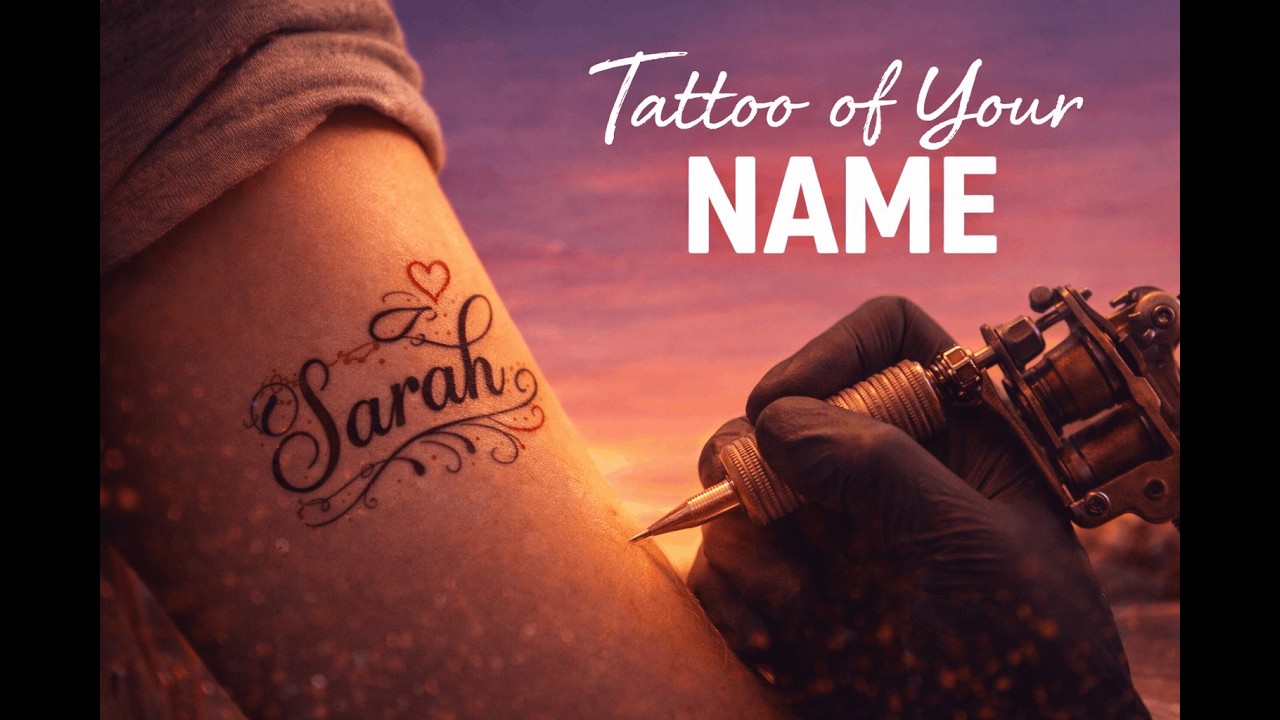 Tattoo of Your Name 💉 Pop Rock Love Song 2026 | Bold Romantic Anthem