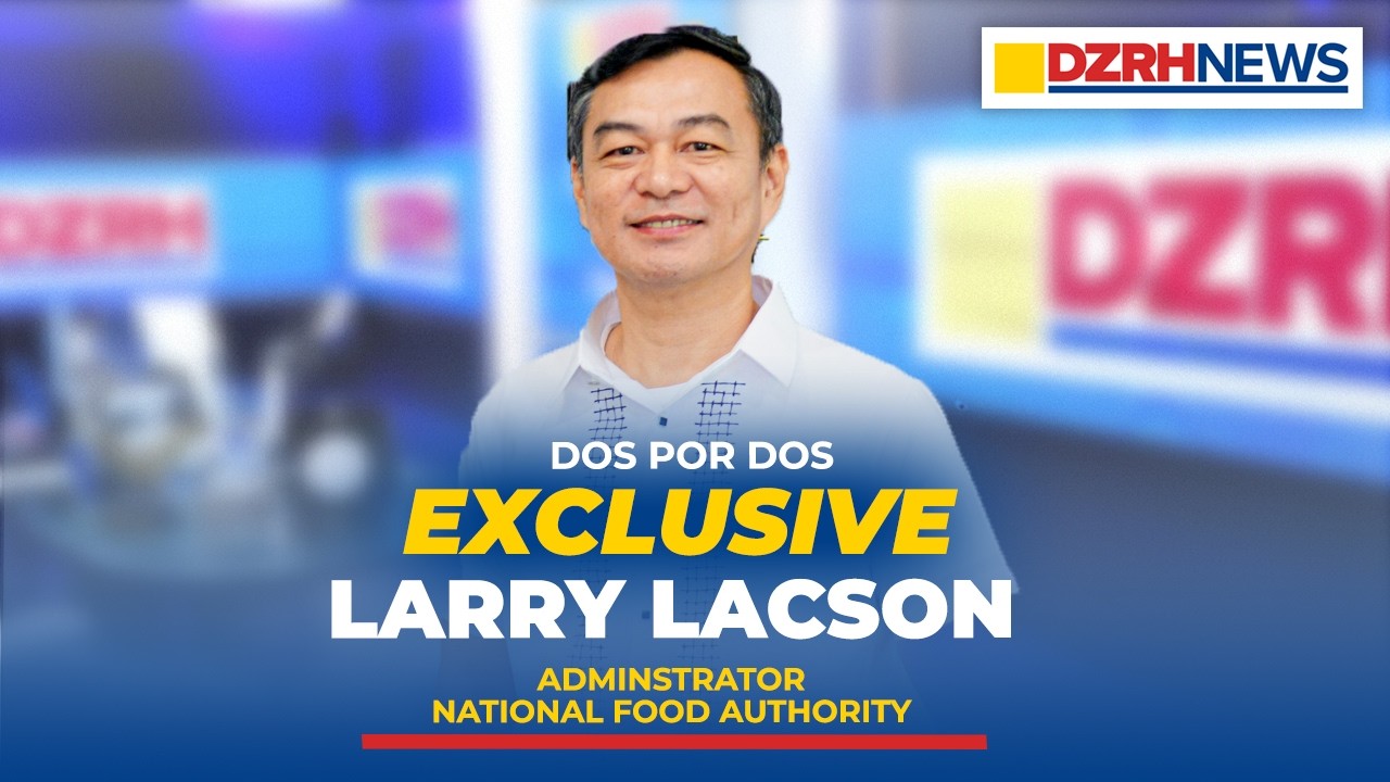FULL EXCLUSIVE INTERVIEW: National Food Authority Adminstrator, Larry Lacson