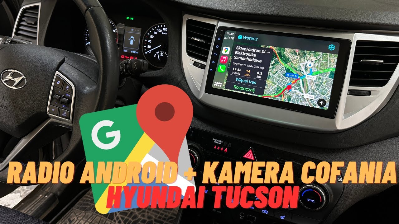 Radio Android i kamera cofania AHD do Hyundaia Tucsona (GMS 9977TQ)
