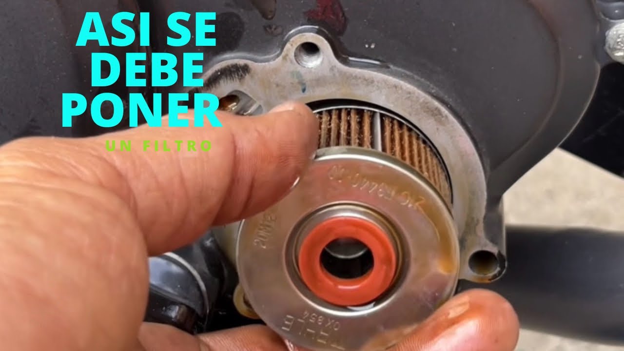 por culpa de un filtro de aceite casi daño esta Yamaha fz 2.0