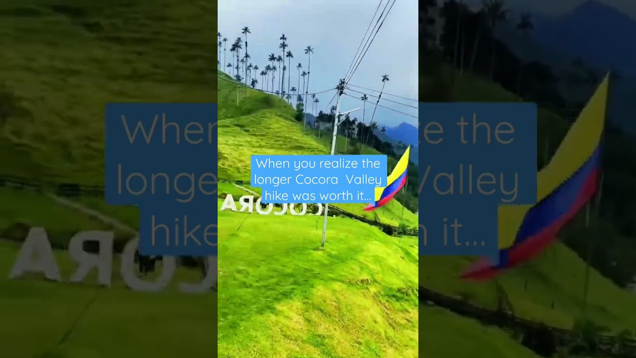 I tried the longer Cocora Valley Hike- Spoiler Alert it was worth it 