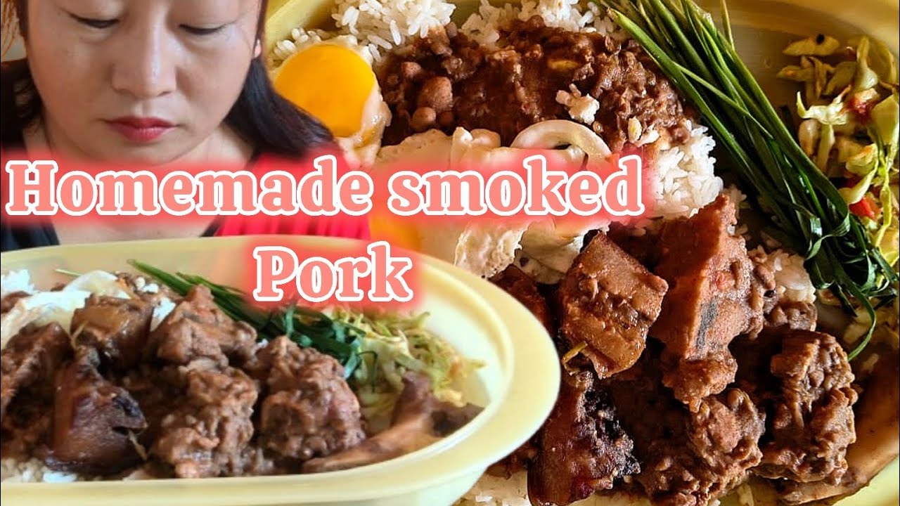 Homemade Smoked Pork & Egg Fry | Simple & Smoky 😋