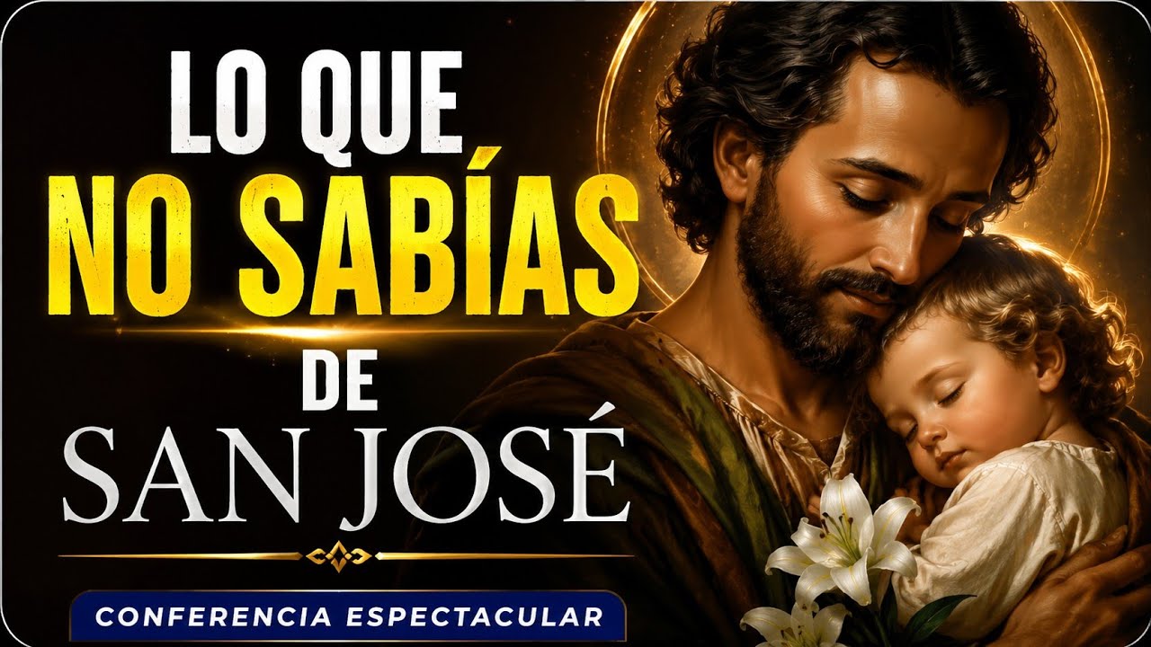 LO QUE NO SABÍAS DE SAN JOSÉ...!!!! CONFERENCIA ESPECTACULAR....!!!