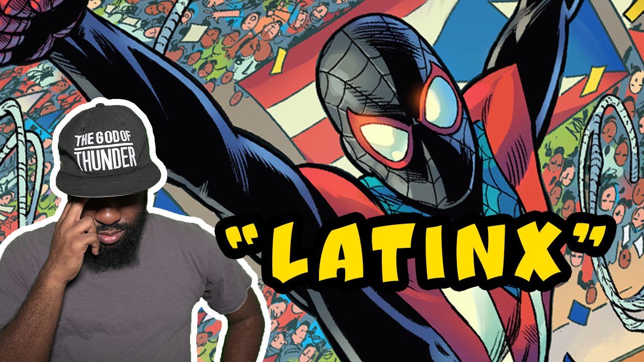 Tokenized Spider-man used to legitimize “Latinx”