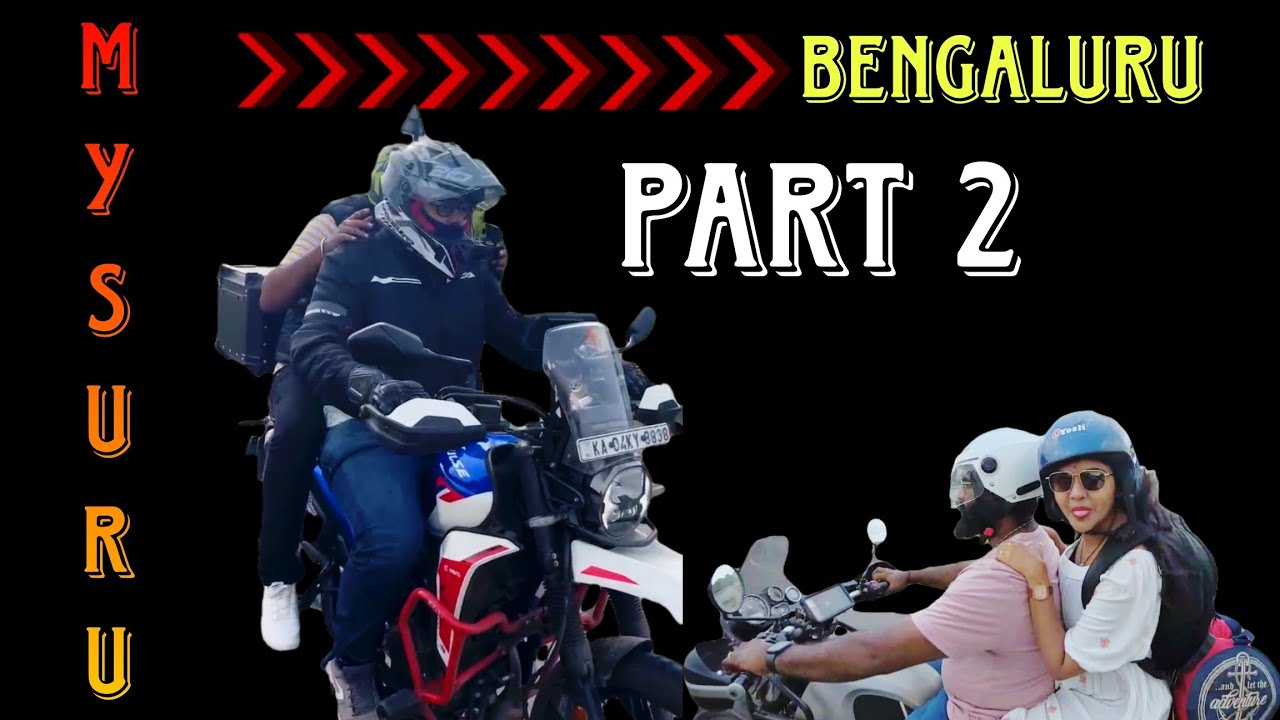Mysore Ride Part 2 | Bangalore to Mysore on Bike | Festival Vibes