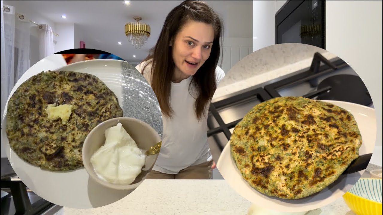 Special Quick & Easy Palak Paneer Parantha Recipe for Beginners 🤗 | Perfect for Kids 👶