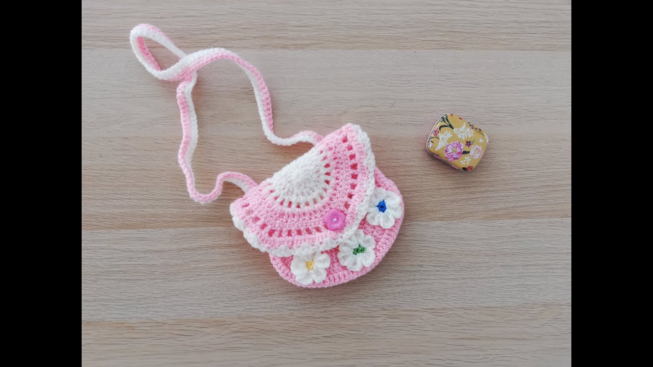 Como hacer en crochet o ganchillo una carterita de verano