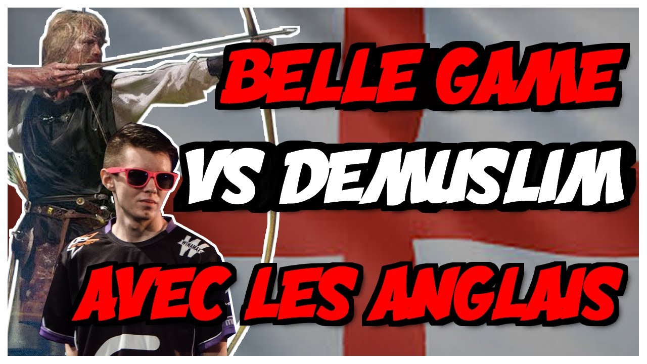 Age of Empires 4 : Belle game contre DEMUSLIM