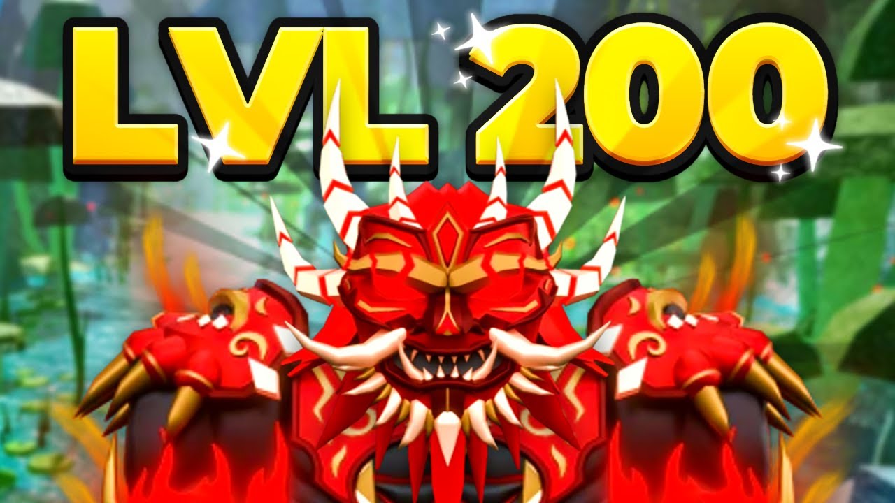 I Reached Level 200 In Dungeon Quest!