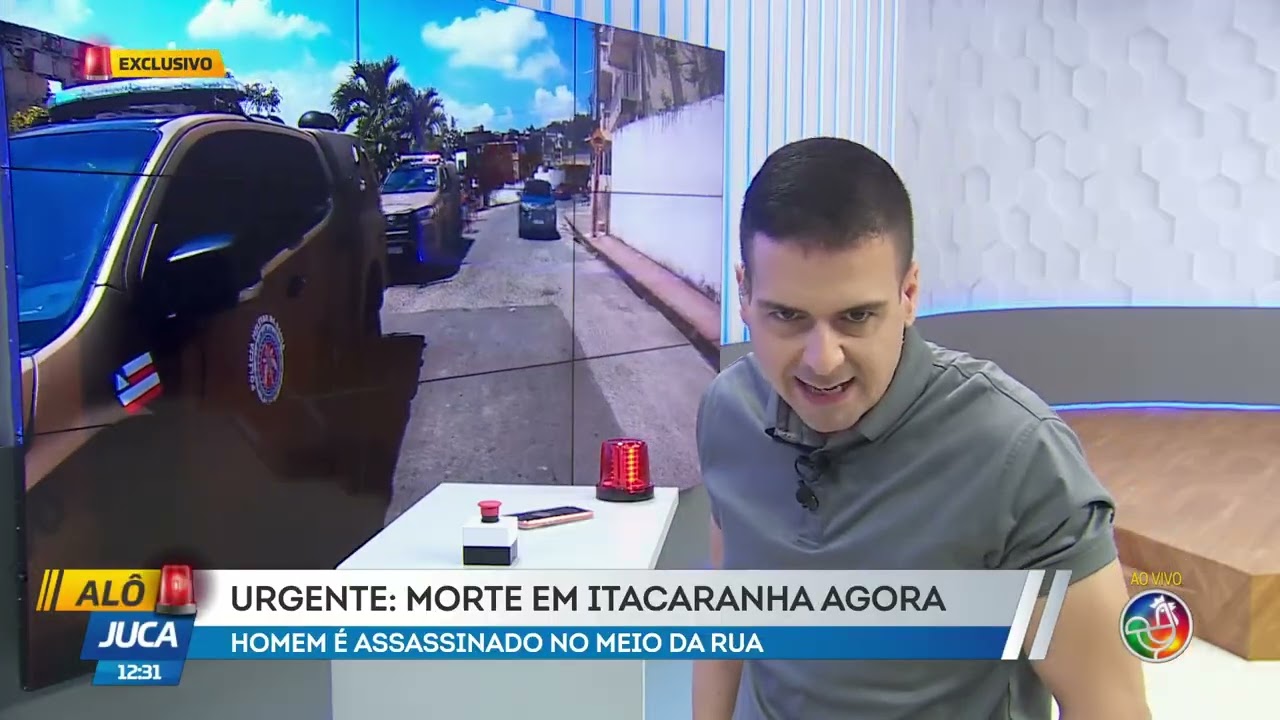 Urgente: Morte em Itacaranha agora | ALÔ JUCA | TV ARATU