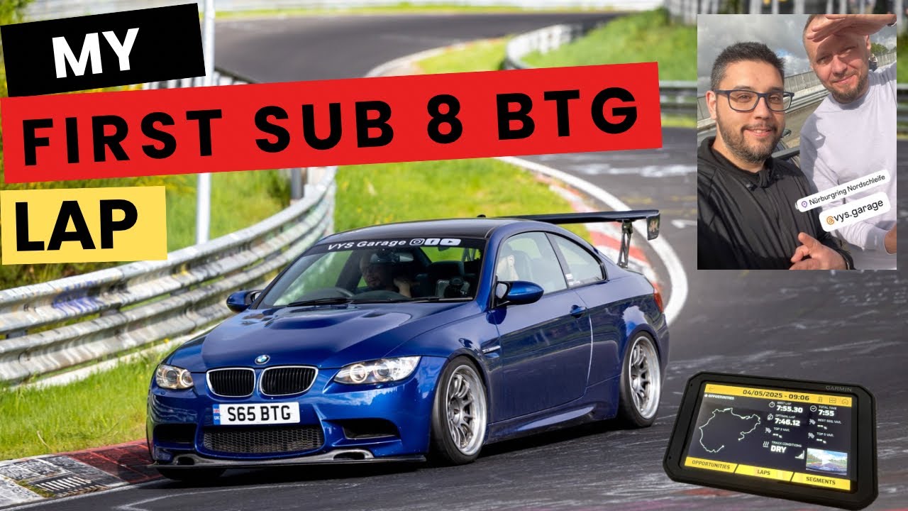 My first ever sub 8 BTG lap 😁