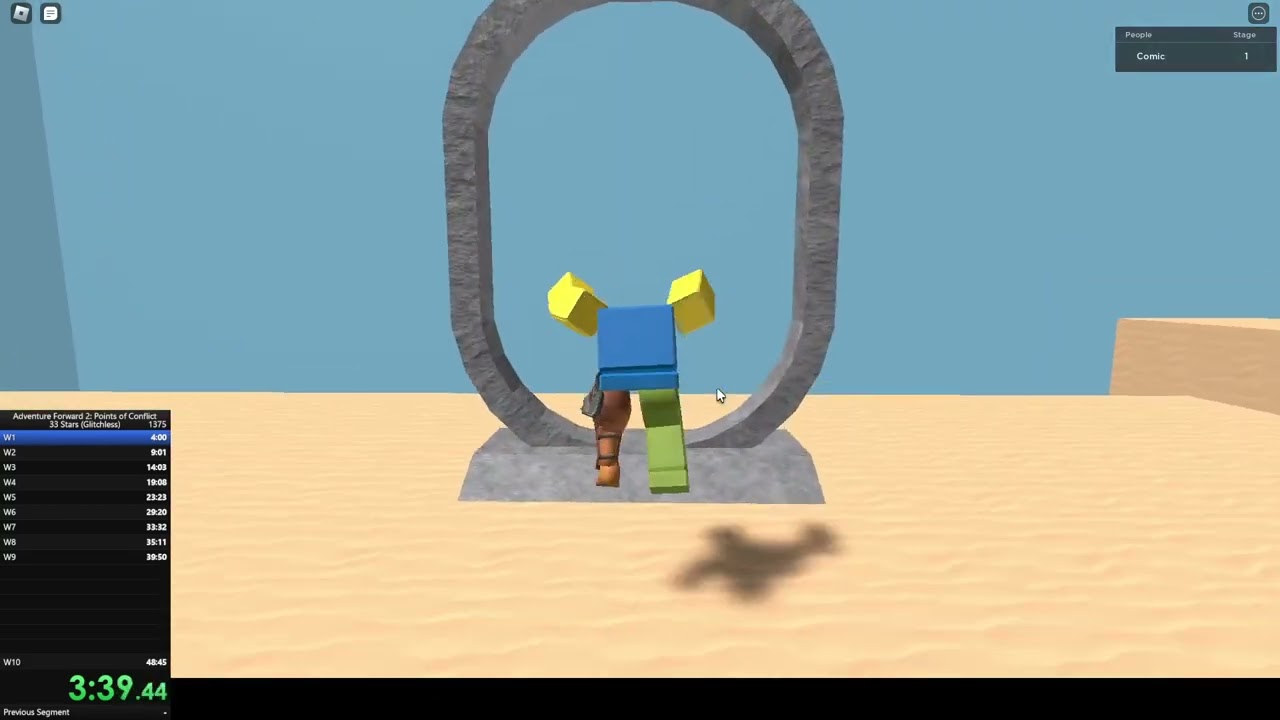 ROBLOX: Speed Run - 15 Levels in 7:55.500 (WR)