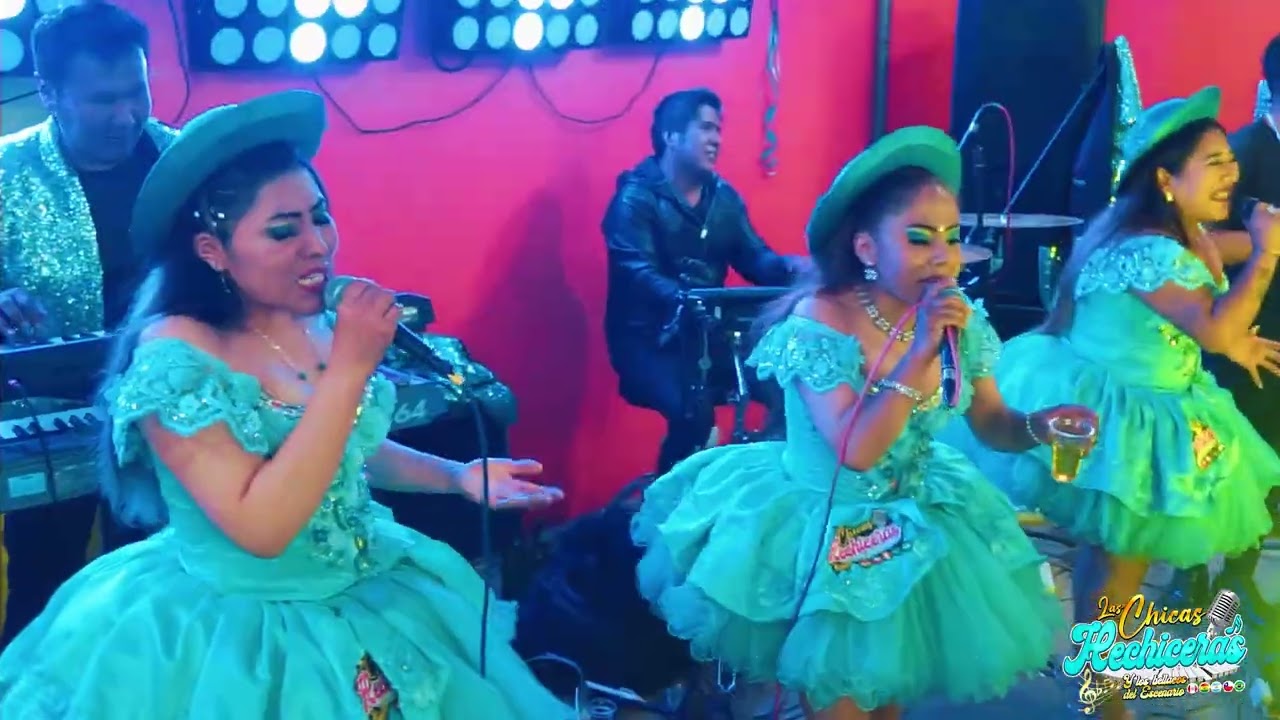 las chicas hechiceras en vivo , me emborracho por tu amor