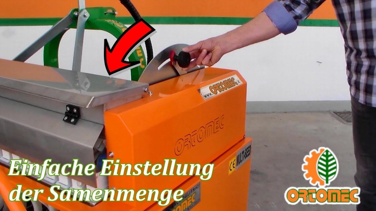 ORTOMEC MULTI-SEED: Sämaschine für Blattgemüse