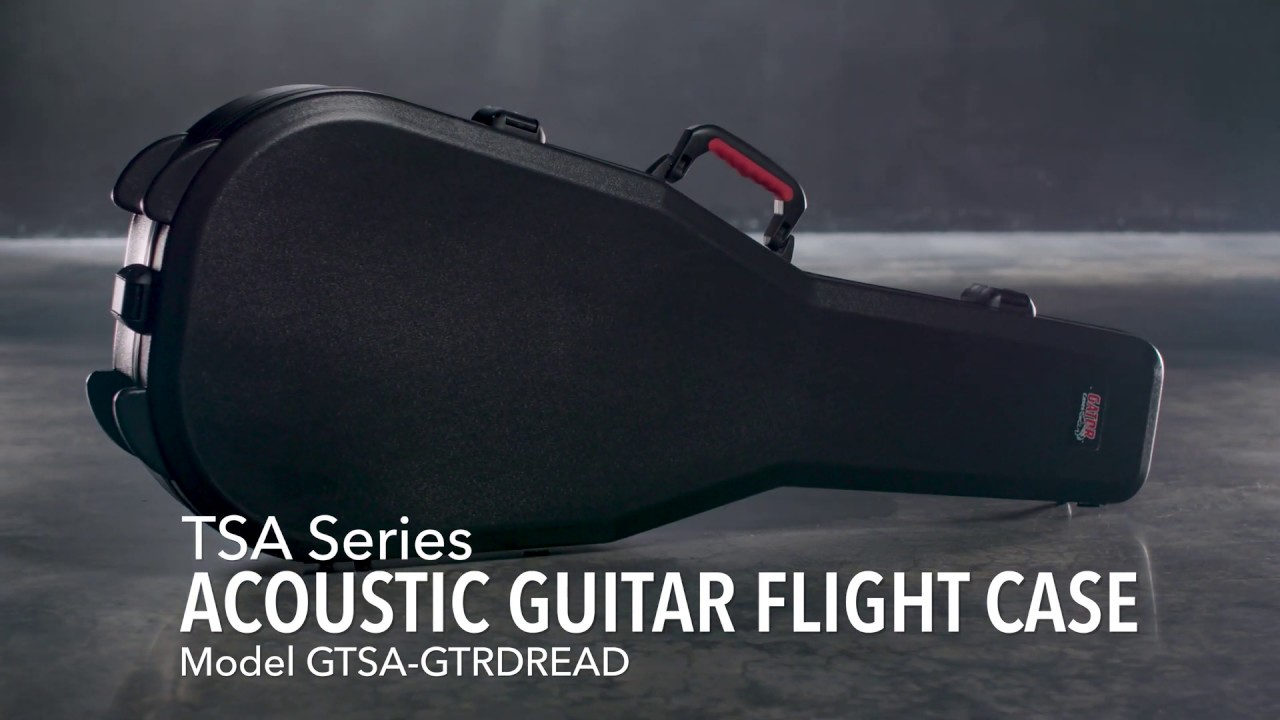Gator Cases GTSA-GTRDREAD Acoustic Guitar Flight Case