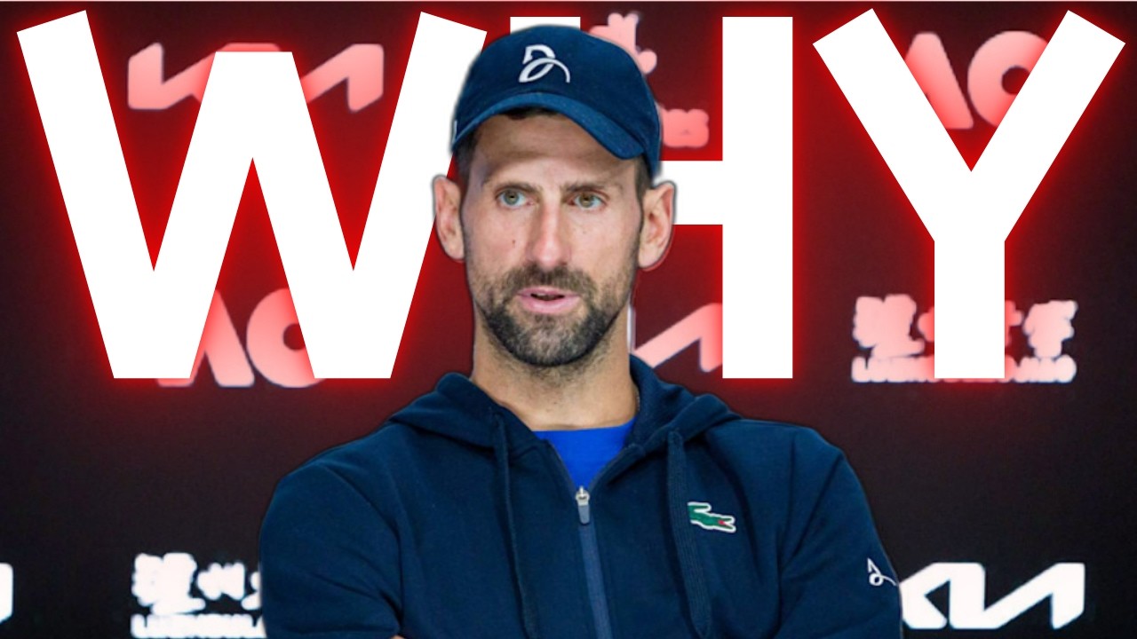 Why did Novak Djokovic retire from the Australian Open?