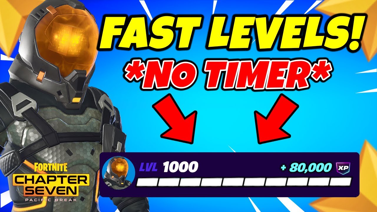 Best *NO TIMER* Fortnite XP MAP to LEVEL UP FAST in Chapter 7