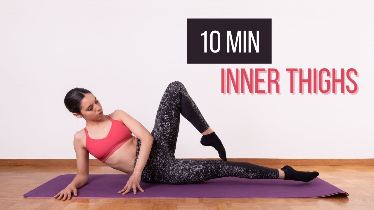 10 MIN Pilates Workout for Inner Thighs | Ballet Body Training | No Equipment