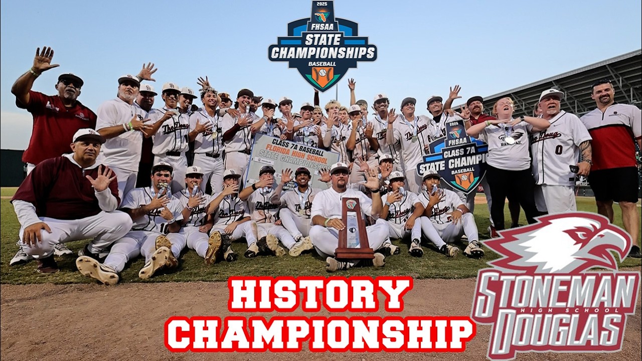 Historic 5-peat! Stoneman Douglas Wins Class 7A State Final 3-2 Over Jupiter
