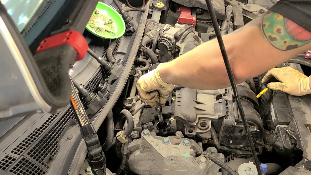 2016 Nissan Sentra sv 4cyl spark plugs replacement / tune up
