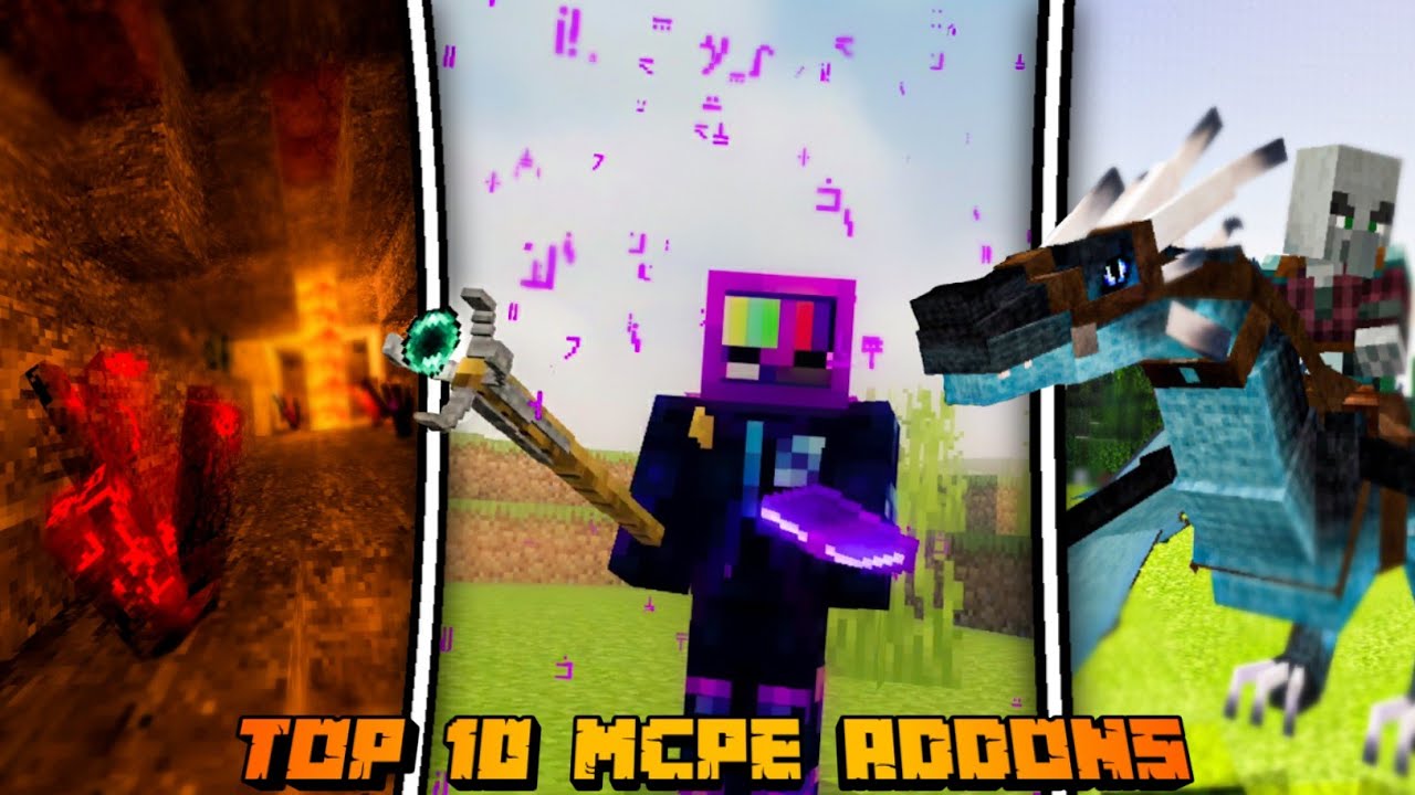 Top 10 Minecraft PE Addons/Mods (1.16.201+) - 2021 [1/12]