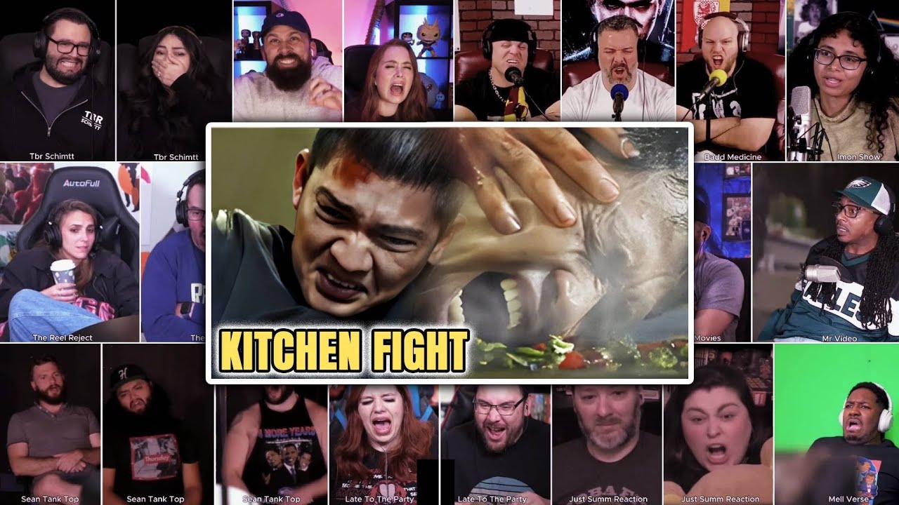 KITCHEN FIGHT SCENE | THE RAID 2 REACTIONMASHUP