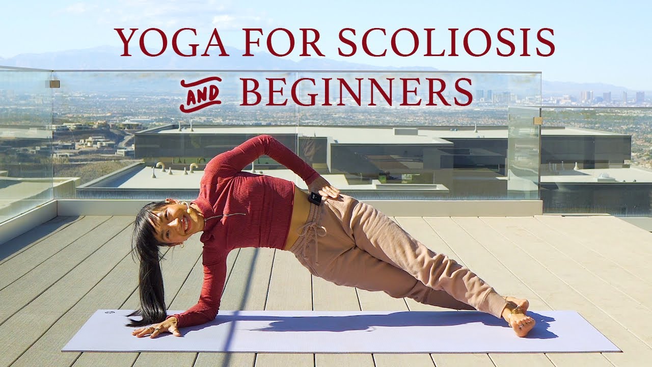 Yoga For Scoliosis & Beginners To Strengthen The Back ✦ All Levels Yoga Flow
