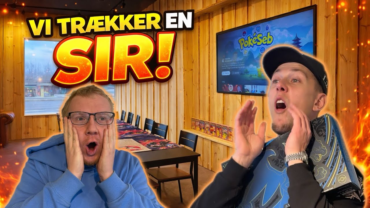 FØRSTE VIDEO I ÅR… OG VI TRÆKKER EN SIR!🔥Charizard EX UPC