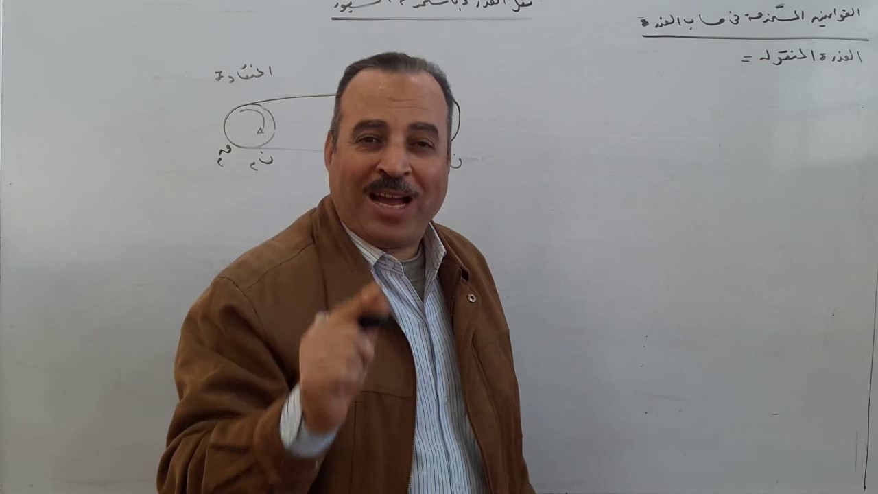 تطبيقات تكنولوجية - نقل القدرة بالسيور  الجزء الثانى - تمارين