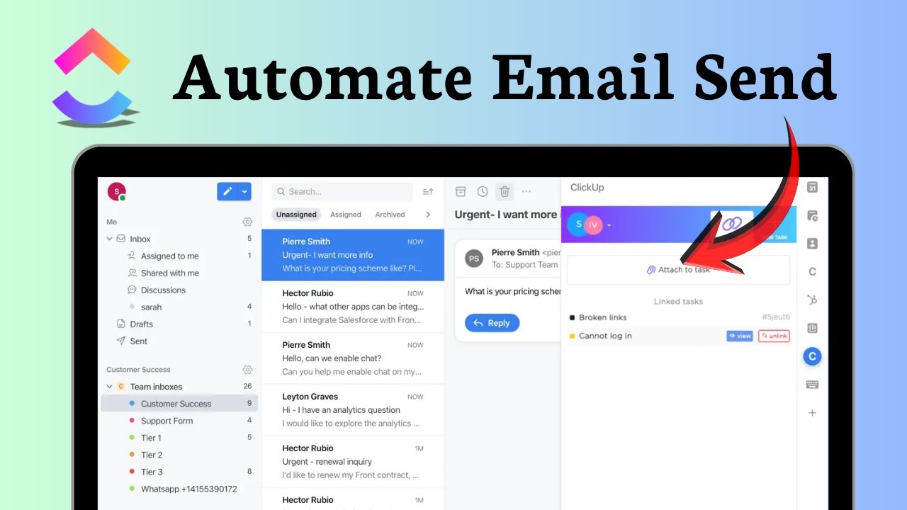 How to send automated emails with ClickUp (Workflow Alerts)