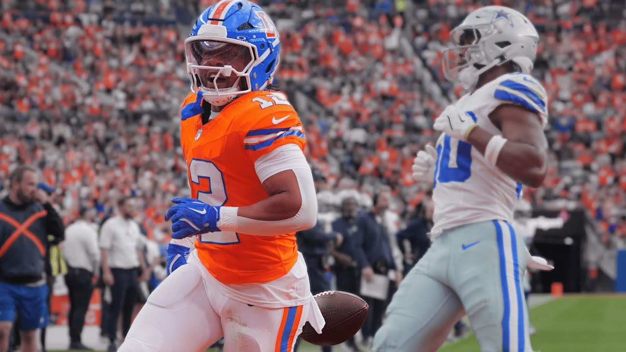 RJ Harvey's best plays from 3-TD game vs. Cowboys | Week 8