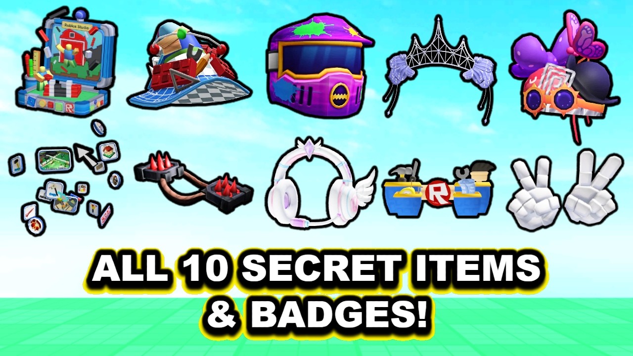 The Hunt: Roblox 20 | How To GET ALL 10 SECRET ITEMS & BADGES [EVENT]