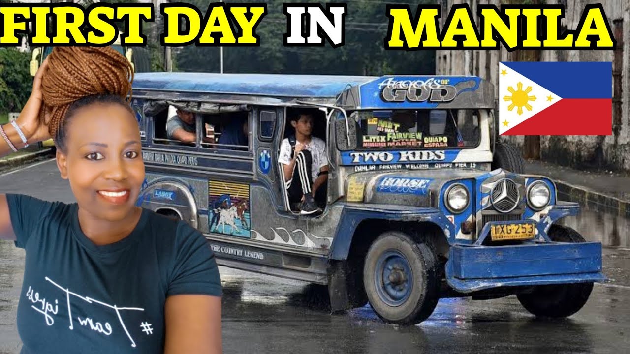 Crazy First Day In Philippines 🇵🇭 Not Expected.(First impressions of Manila)