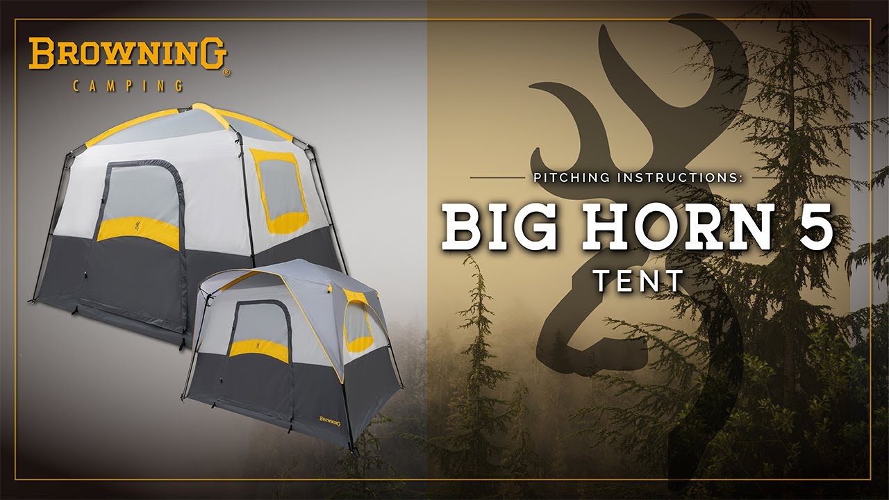 Browning Big Horn 5 Tent Setup